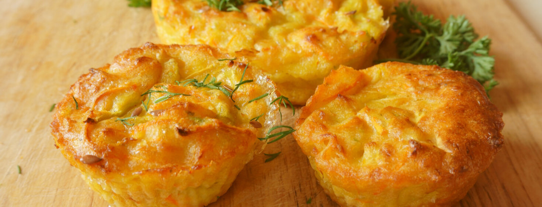 Crohn's Breakfast Recipe: Veggie Egg Muffins