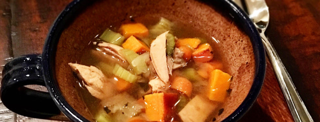 Semi-Homemade Chicken and Veggie Soup image
