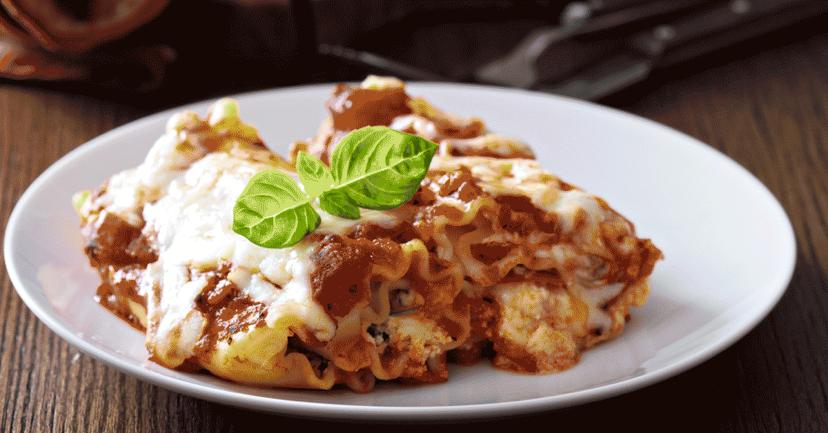 Pasta Recipe for Crohn's Disease: Lasagna Roll-ups