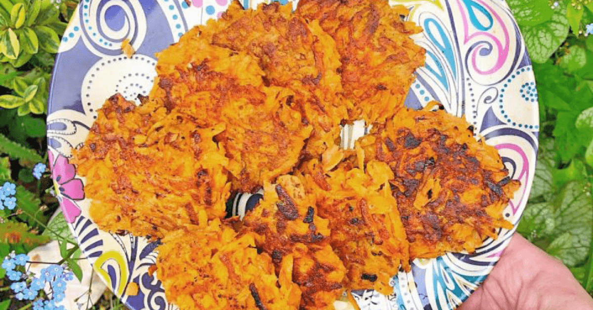 Crohn's Recipe for Low Residue Sweet Potato Hash Browns