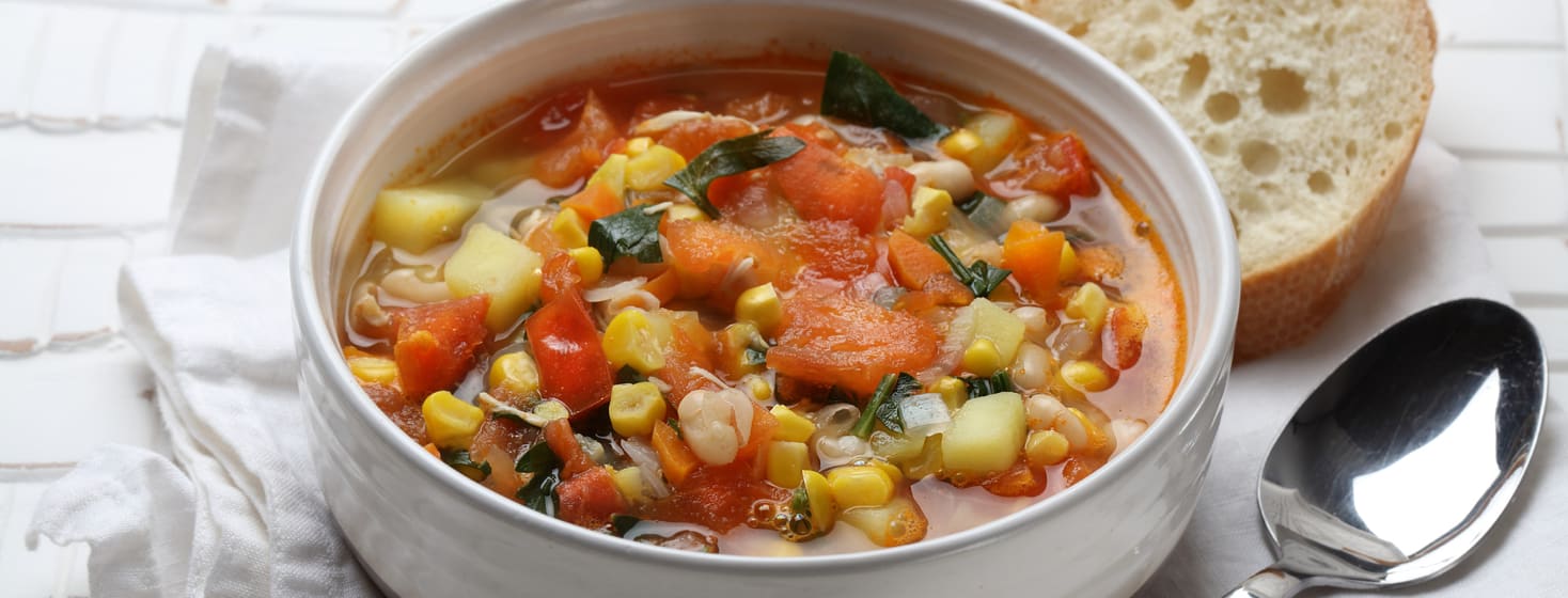 Veggie soup IBD recipe