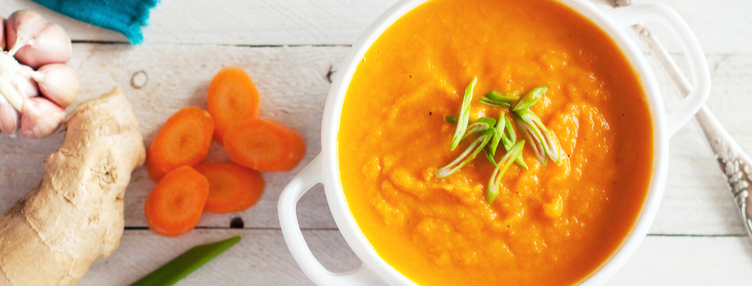 My Healing Whole-Carrot and Ginger Soup image