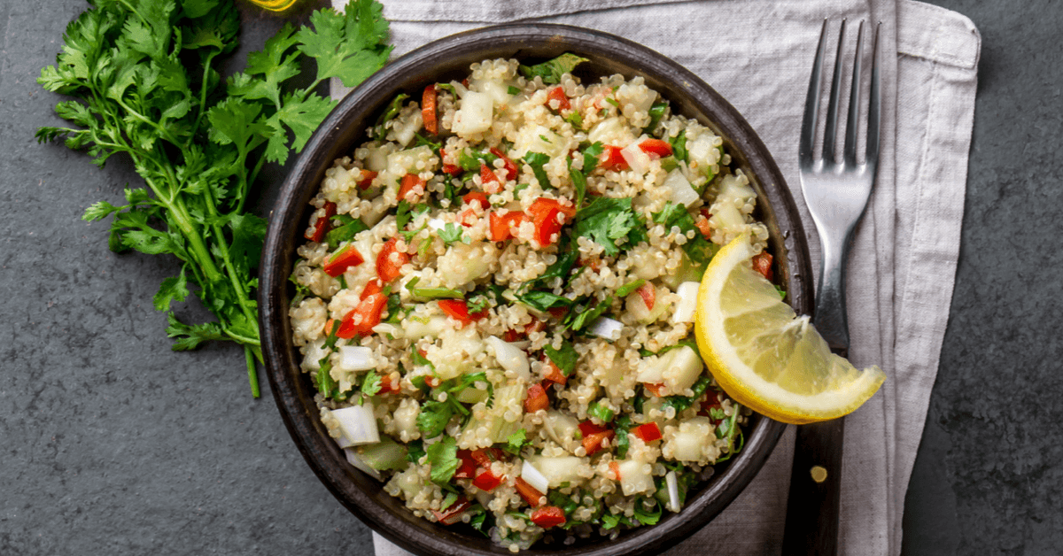 My Crohn's Recipe Garden Quinoa Salad