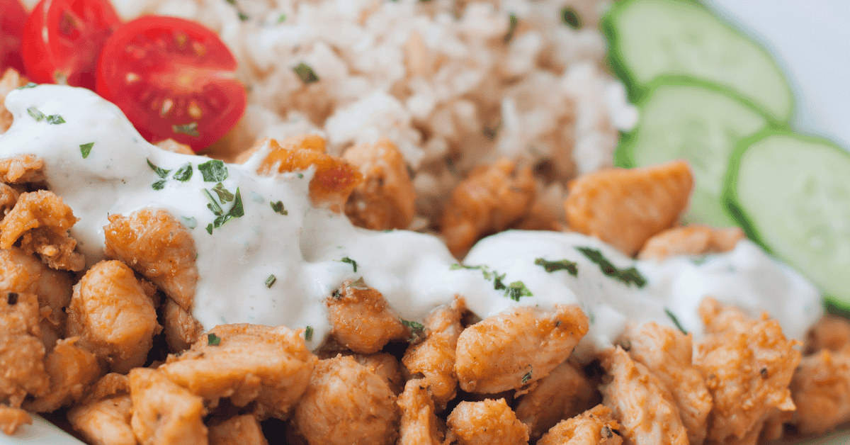 An IBD Friendly Recipe for Warm Nights: Greek Chicken Bowls